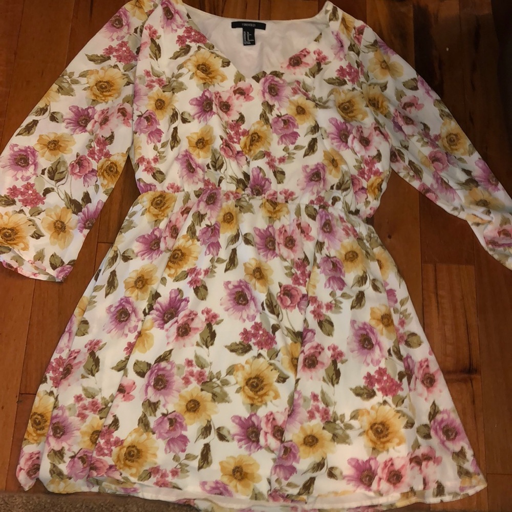 forever 21 flower dress